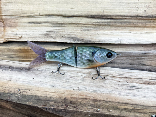 Garrett Customs Painted Clutch Swimbait Co Glide Baits
