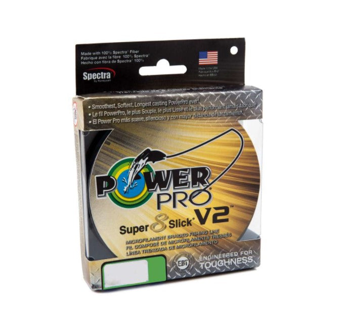 Power Pro Super 8 Slick V2 Braided Line – Lures and Lead