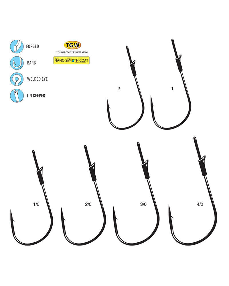 Gamakatsu G-Finesse Heavy Cover TGW Hook