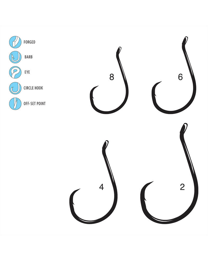 Gamakatsu Octopus Circle Hook Offset Point