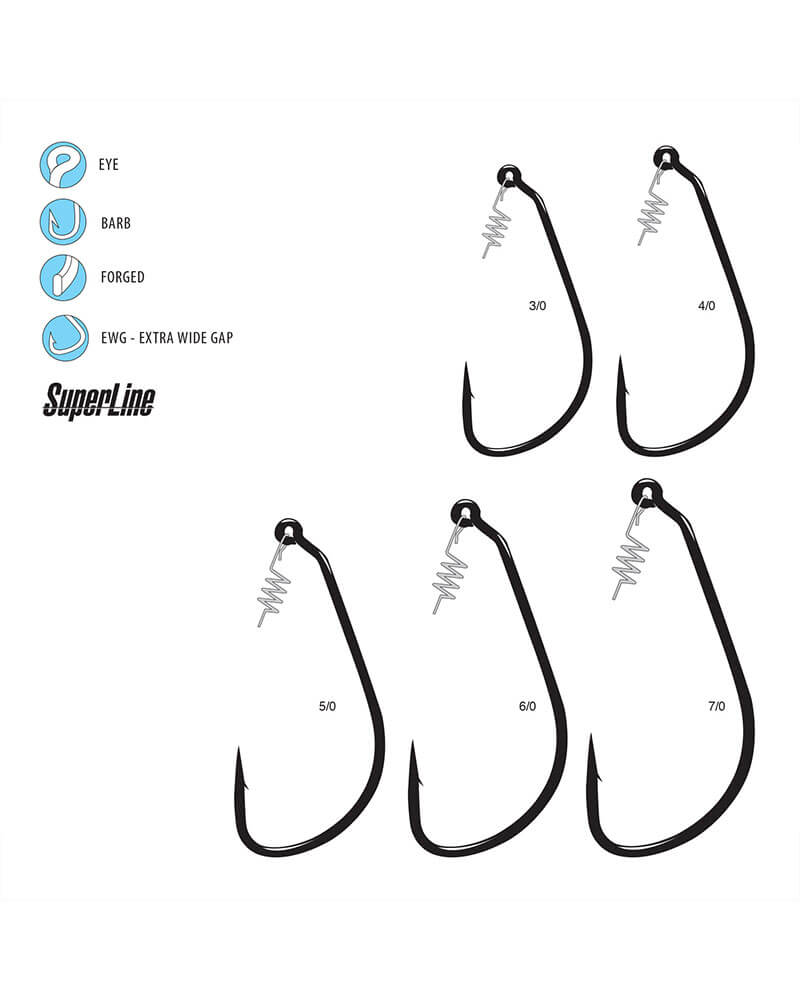 Gamakatsu Superline Spring Lock Hook