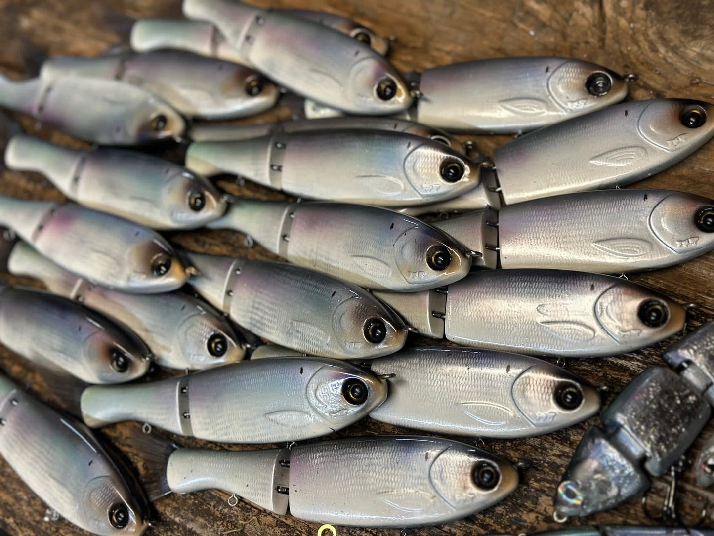 XLC Custom Painted Clutch Swimbait Darter Glide Bait