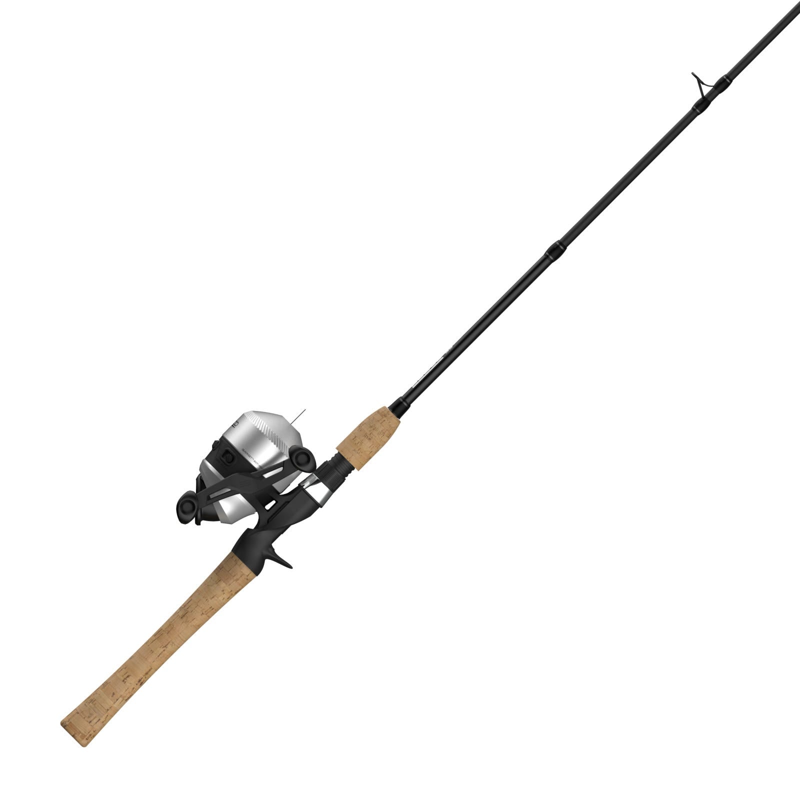 Zebco Omega Spincast Reel and Fishing Rod Combo, Natural Cork Rod