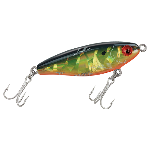 MirrOlure MirrOdine 2-5/8 inch - Black Back/Chartreuse Belly