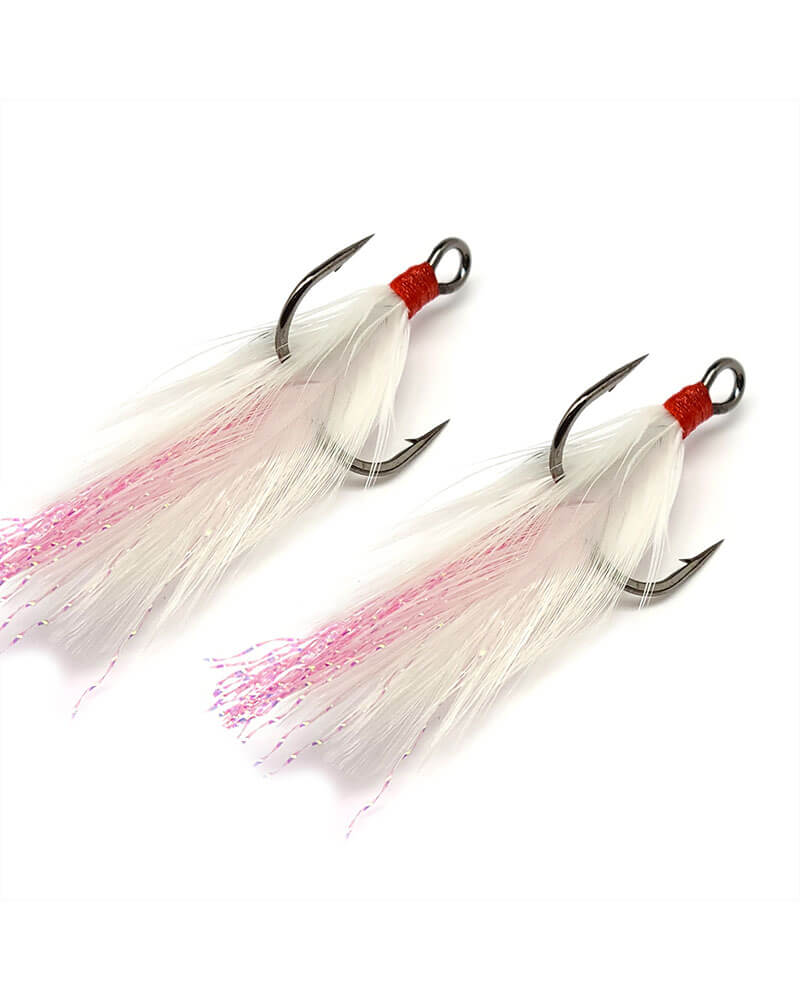 feathered hook fly fishing Gamakatsu Feathered Treble Hook