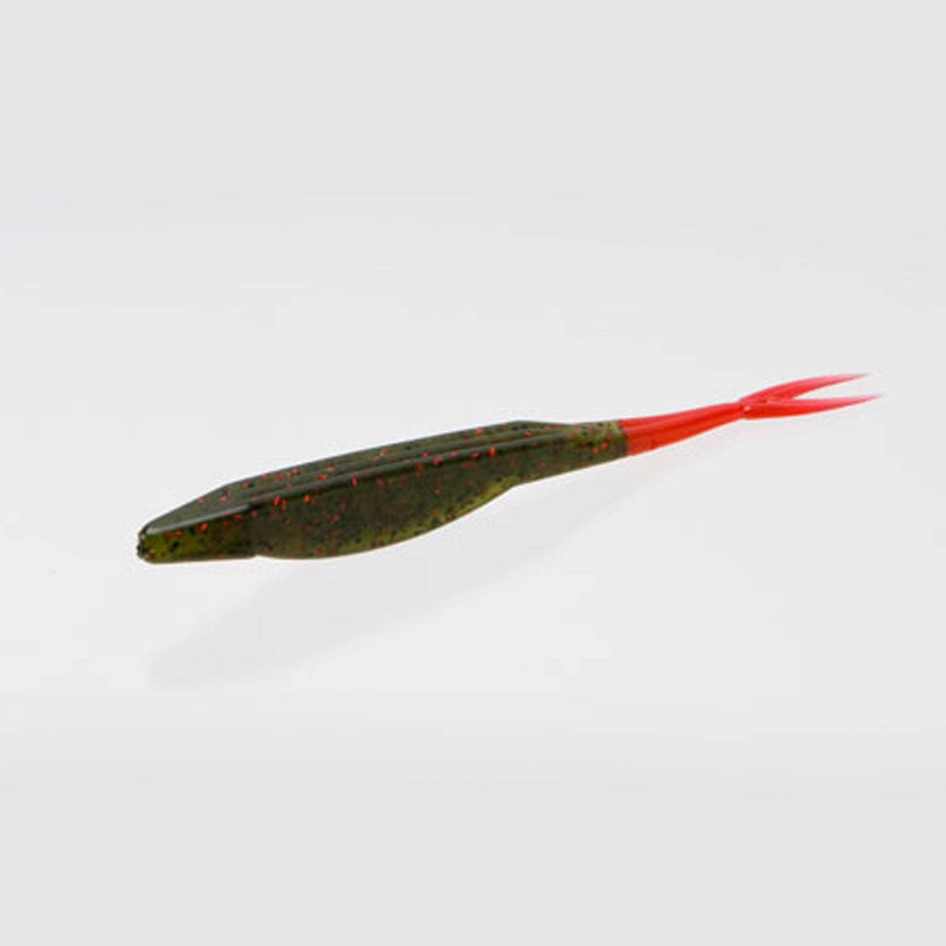  Zoom Bait Salty Super Fluke Bait-Pack of 10 (Avocado Red Tail,  5-Inch) : Artificial Fishing Bait : Sports & Outdoors