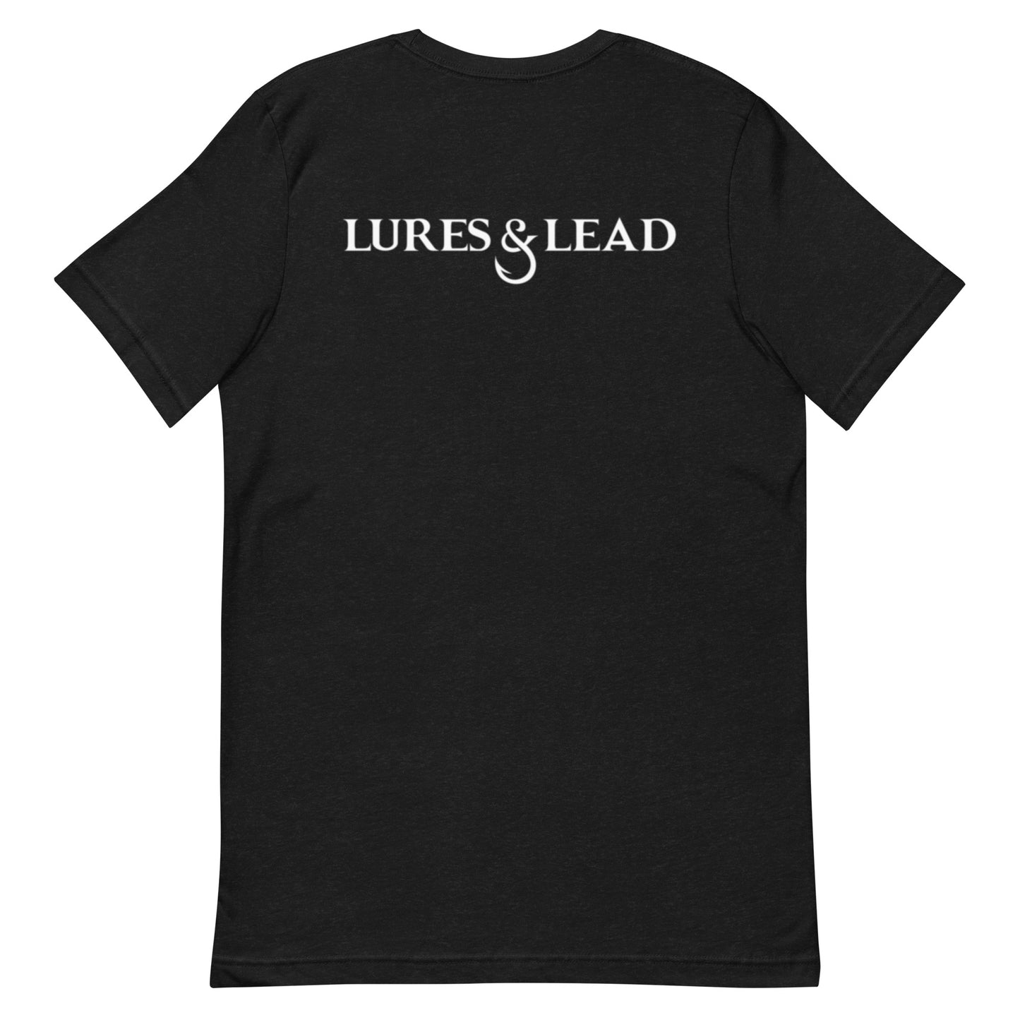 Lures & Lead White Logo Short-Sleeve T-Shirt